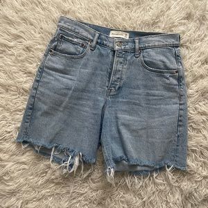 Abercrombie and Fitch Curve Love Dad Shorts Size 30